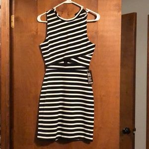 Express black and white cut out. New with tags